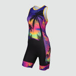 Load image into Gallery viewer, LYCRA VELOMAX SLEEVELESS TRI SUIT