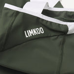 Load image into Gallery viewer, LYCRA DYNAMIC OLIVE CYCLING BIB SHORTS