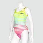 Load image into Gallery viewer, GRADIENT ONE PIECE SWIMSUIT