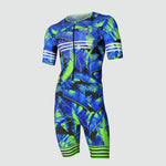 Load image into Gallery viewer, AERO HEXA SHORT SLEEVE TRI SUIT