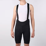 Load image into Gallery viewer, KONIX BLACK CYCLING BIB SHORTS