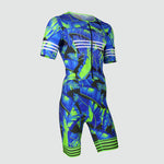 Load image into Gallery viewer, AERO HEXA SHORT SLEEVE TRI SUIT