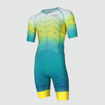 Load image into Gallery viewer, AERO SKY SHORT SLEEVE TRI SUIT