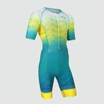 Load image into Gallery viewer, AERO SKY SHORT SLEEVE TRI SUIT