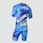 Load image into Gallery viewer, COLDBLACK SLEEK SHORT SLEEVE TRI SUIT