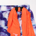 Load image into Gallery viewer, PURPLE PAINT AERO DRY PRO RUNNING SHORTS