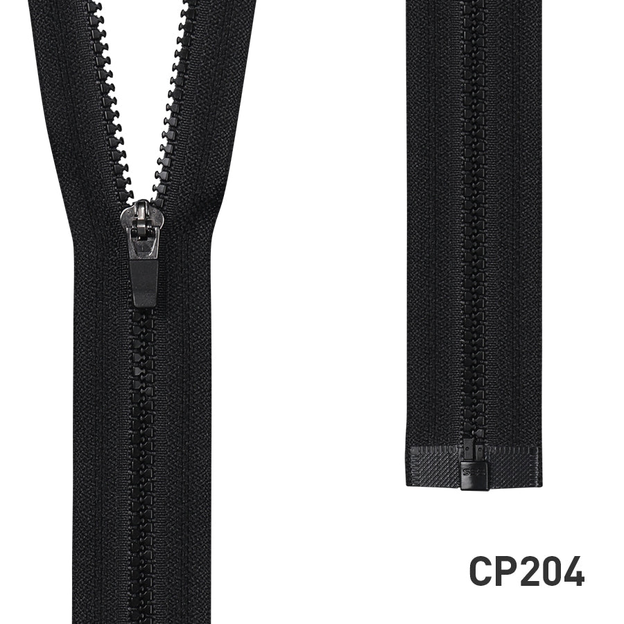 ☆韓国の人気☆【CODE GRAPHY】☆REVERSIBLE PADDING BLAC.K☆ YKK VISLON Chain #10VF 11/16