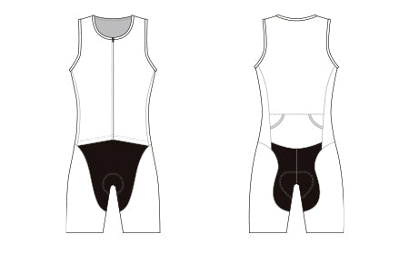 GDA Full Zip Tri Suit(Grip)