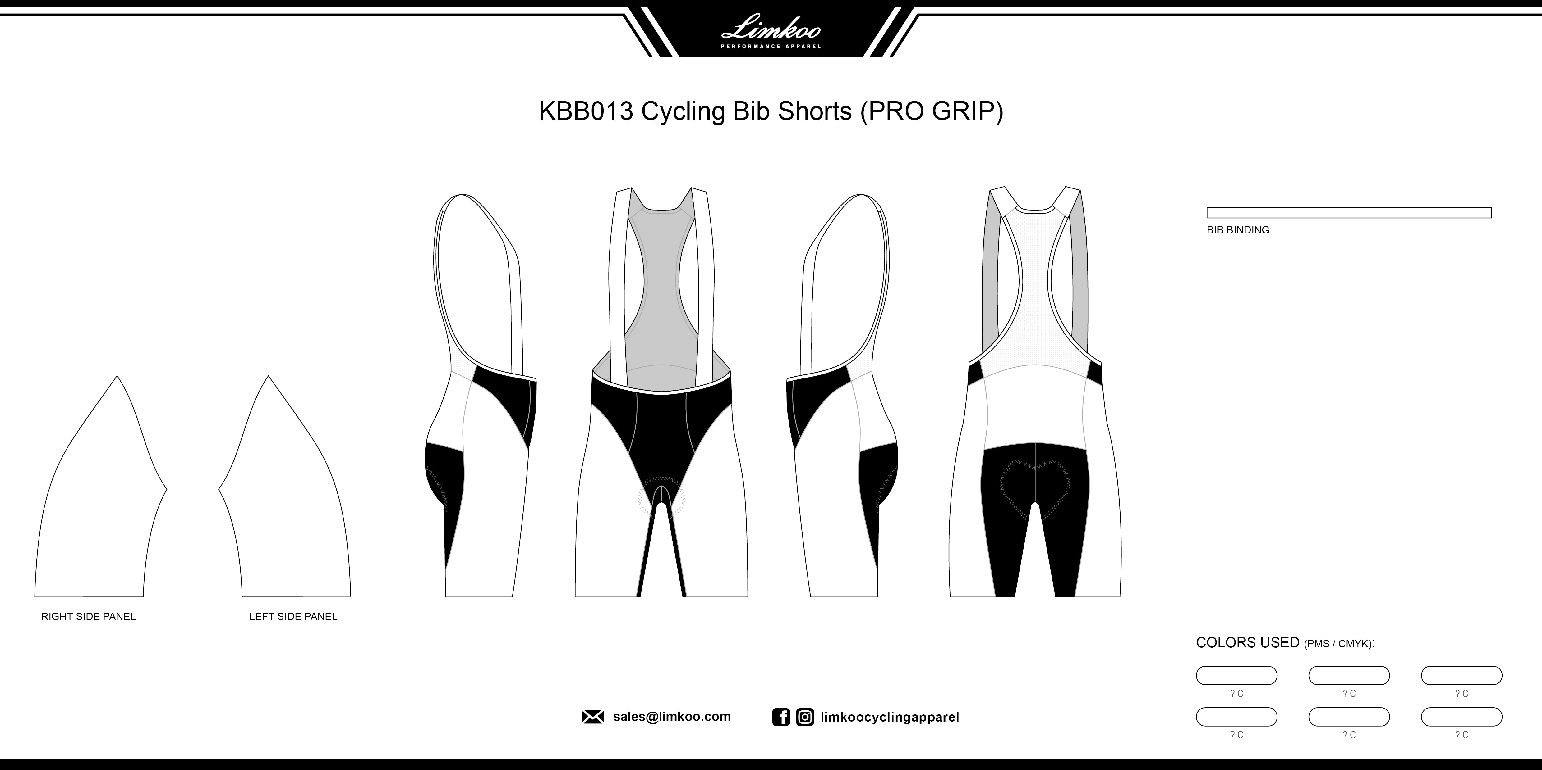 VIVA FIT CYCLING BIB SHORTS