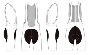 KBE Cycling Bib Shorts (PRO FIT)
