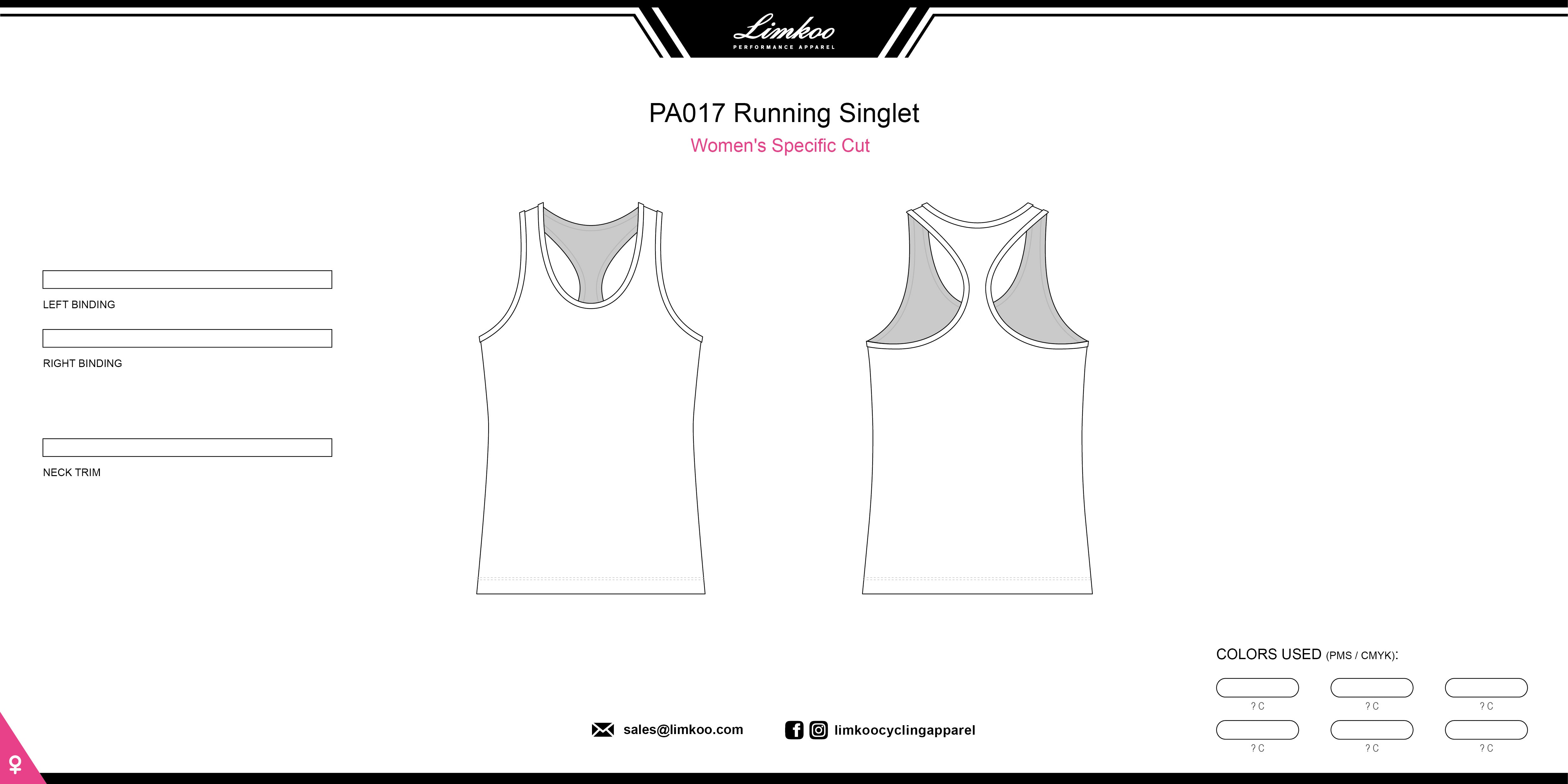 AVORA RUNNING SINGLET