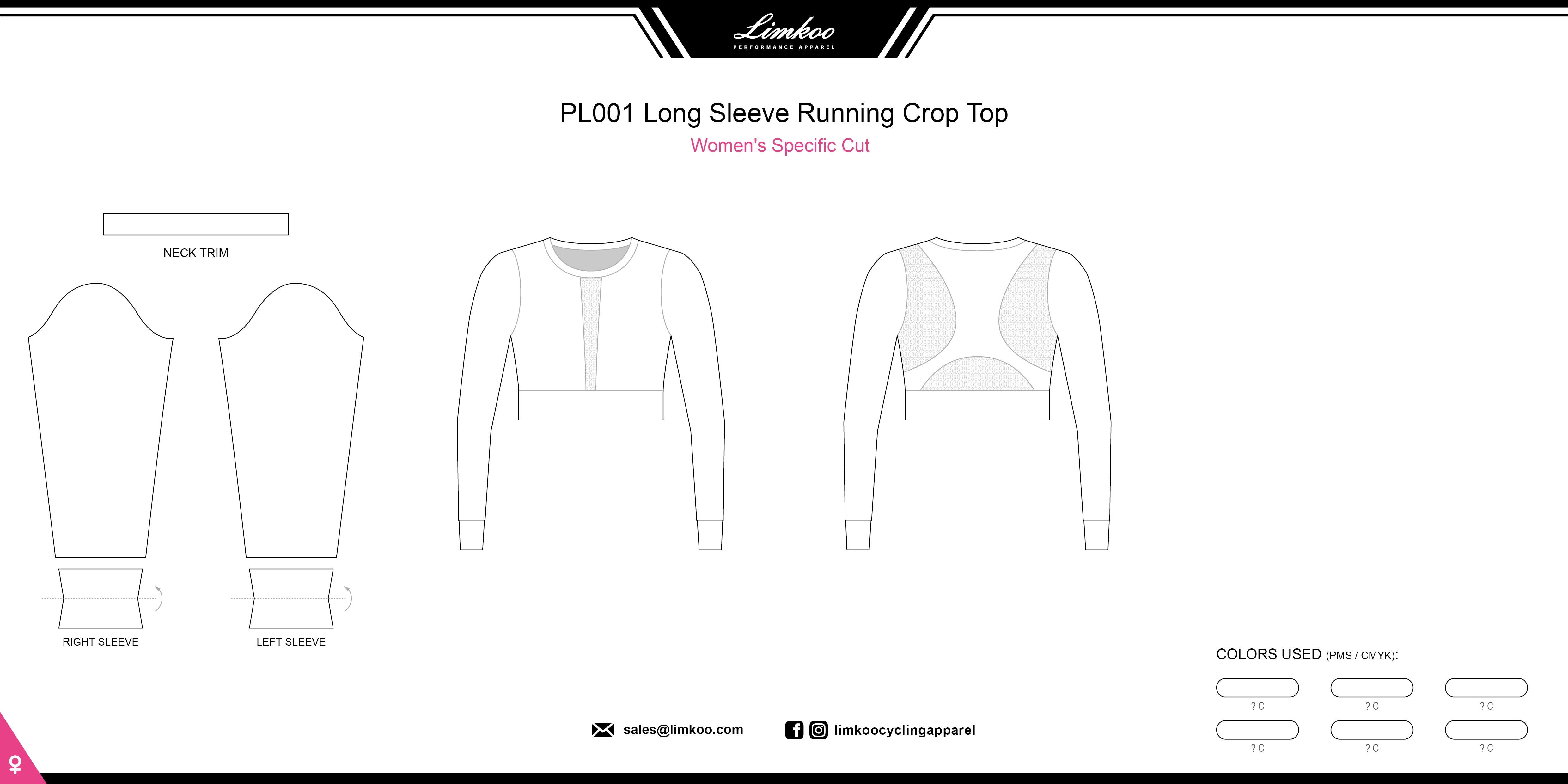 VALOR RUNNING CROP TOP