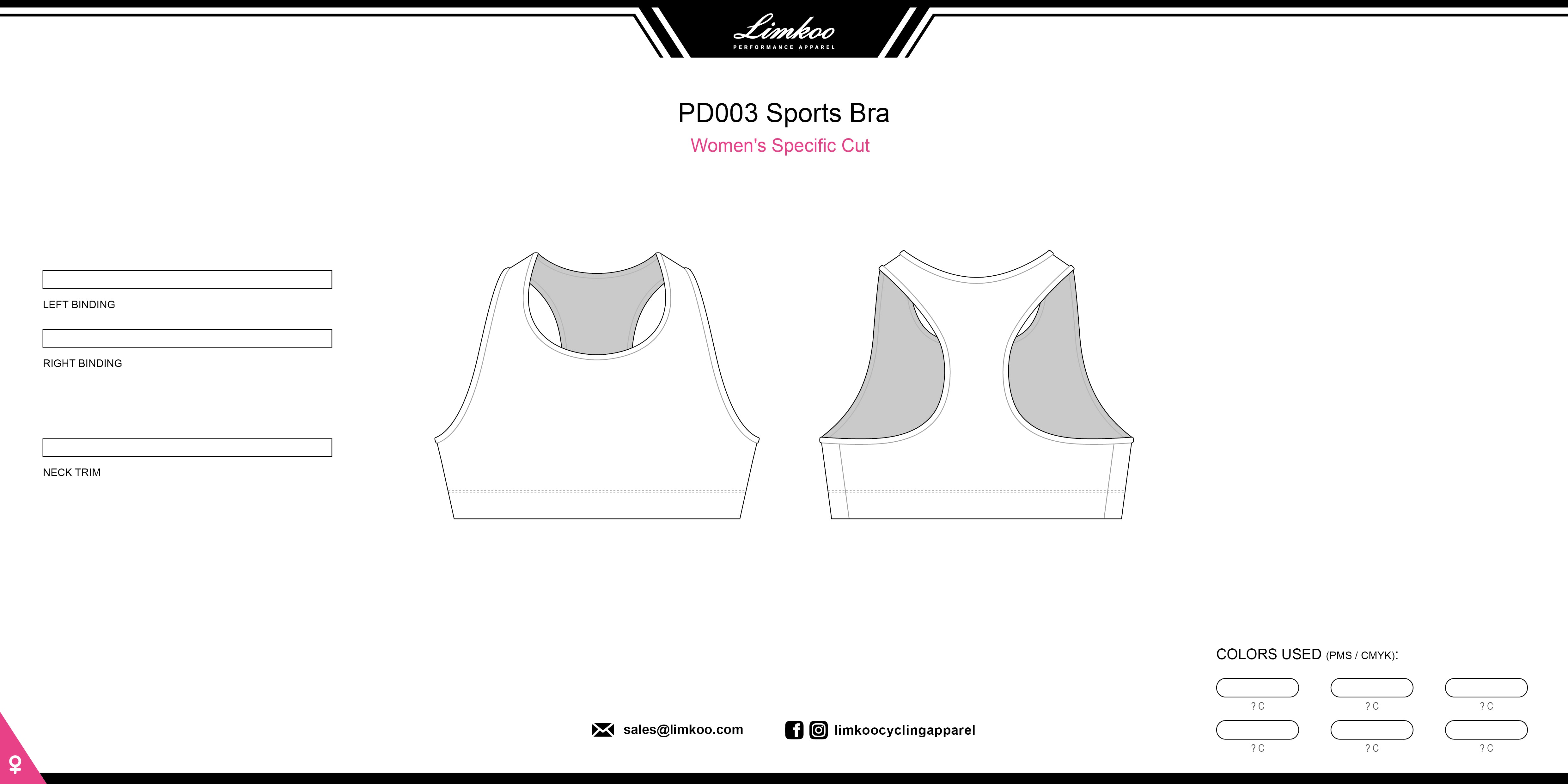 VELO FIT SPORTS BRA