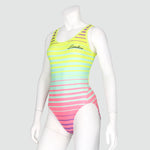 Load image into Gallery viewer, GRADIENT ONE PIECE SWIMSUIT

