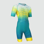 Load image into Gallery viewer, AERO SKY SHORT SLEEVE TRI SUIT
