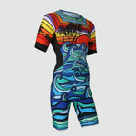 Load image into Gallery viewer, AERO VITA SHORT SLEEVE TRI SUIT
