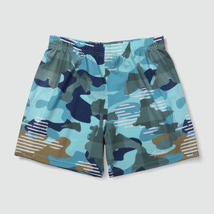 CAMO AERO DRY PRO RUNNING SHORTS