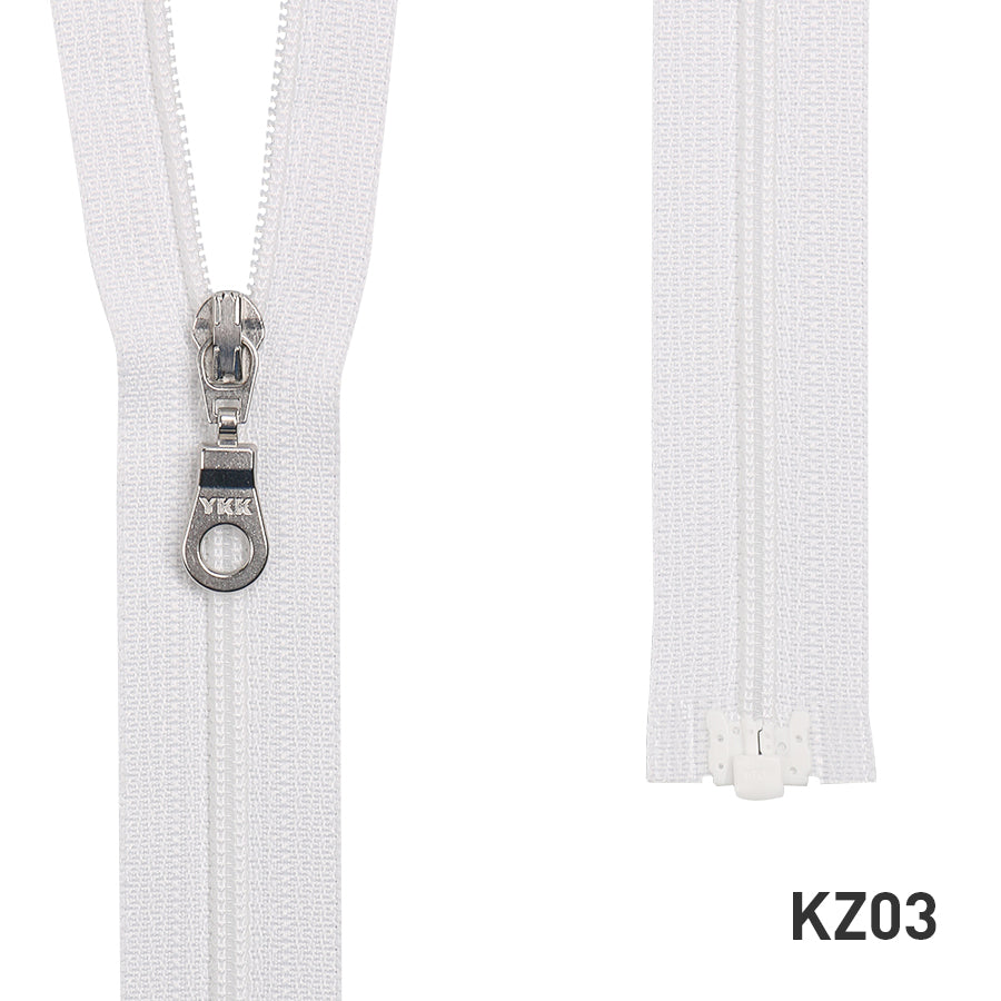 YKK Full Length Zipper with Circle puller
