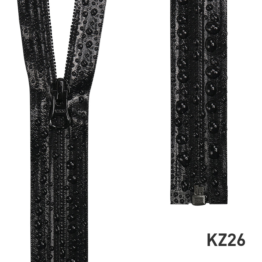 YKK Full Length Zipper with Metal Puller