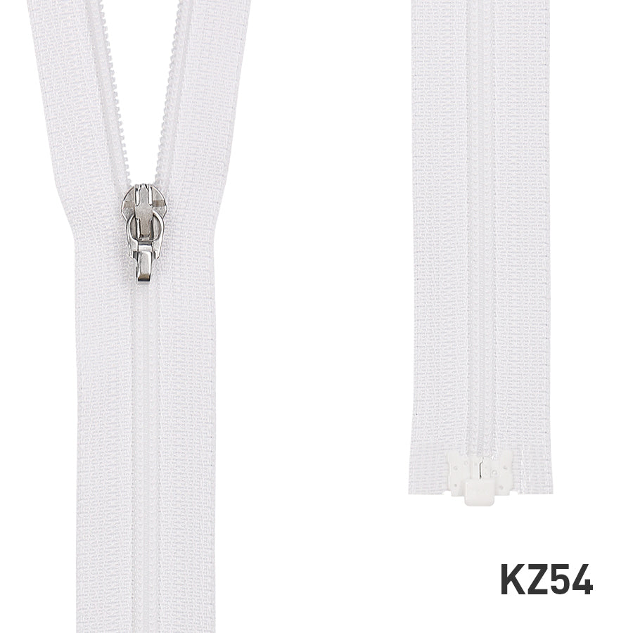 YKK Coil Full Length zipper with custom puller