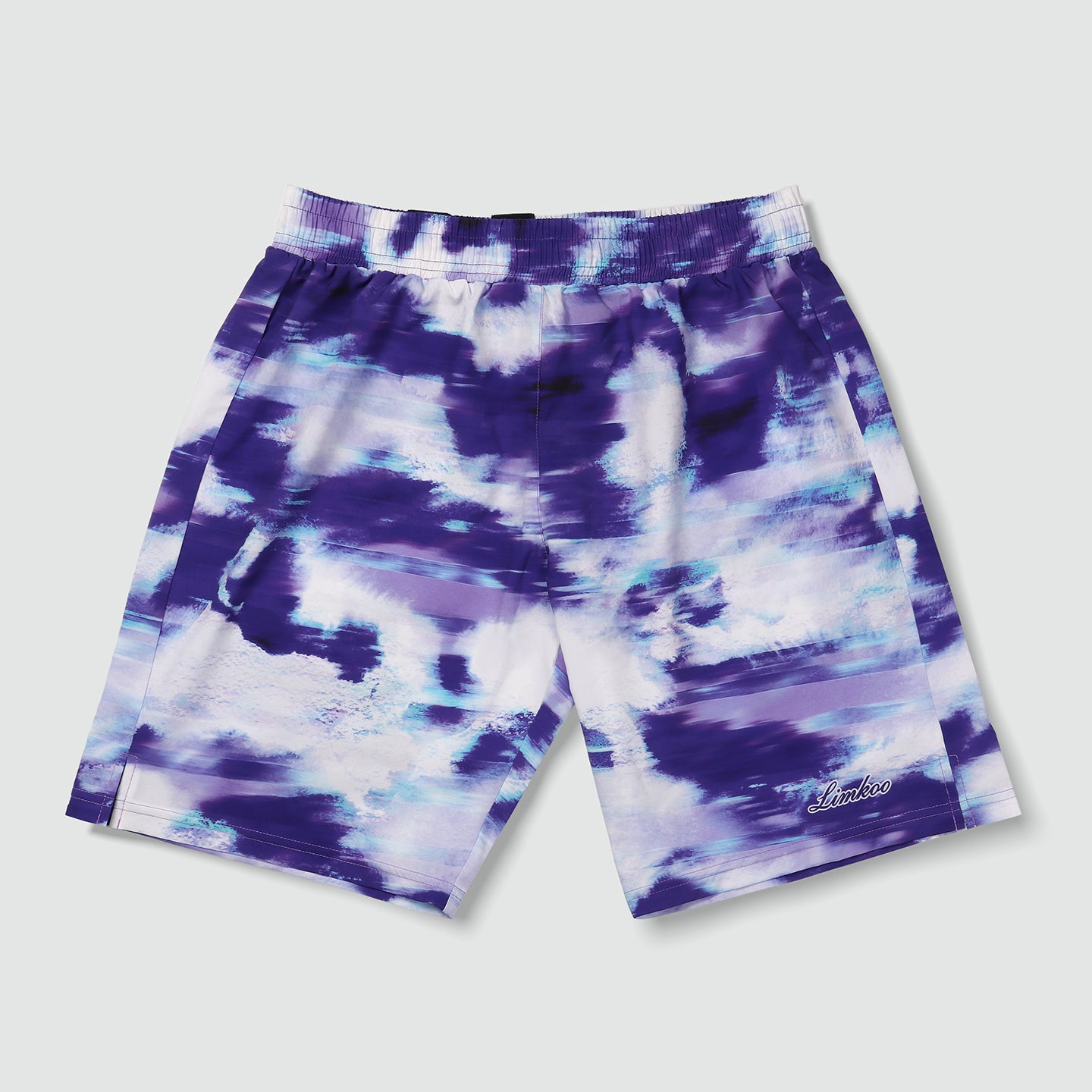 PURPLE PAINT AERO DRY PRO RUNNING SHORTS